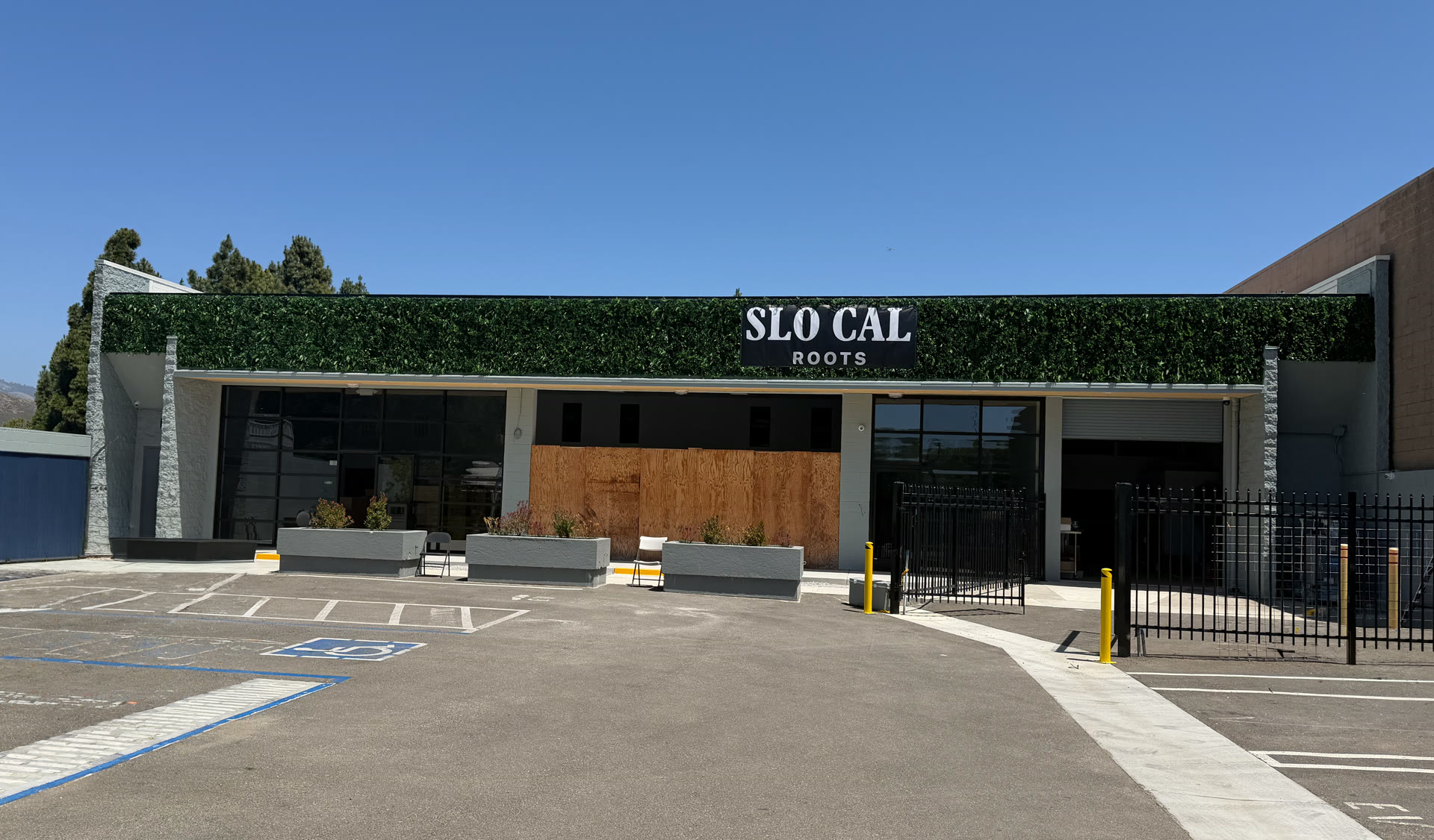 SLO CAL Roots San Luis Obispo storefront at 3535 S. Higuera St.